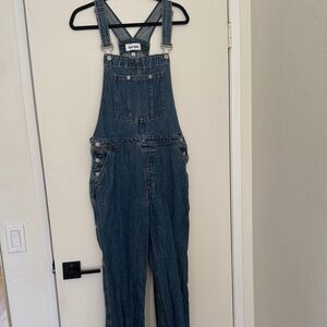 Aritzia Sun deh Blue Denim Overalls